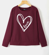 Load image into Gallery viewer, Graphic design Love sweater
