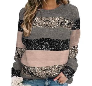 Pink multi colour long sleeve top