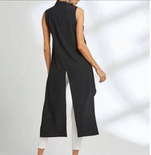 Load image into Gallery viewer, Unique chic long sleeveless crossover top
