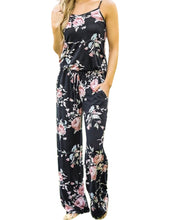 Load image into Gallery viewer, Floral jumpsuit with pockets
